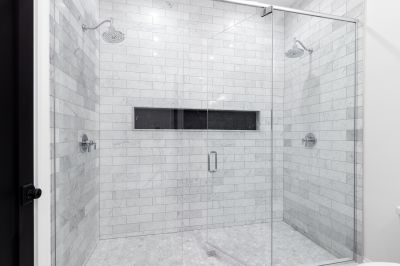 Double Shower with Separate Controls